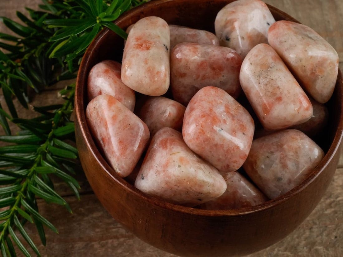 Sunstone crystal tumble _ Popular crystals