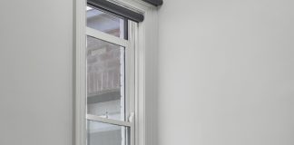 white window frame