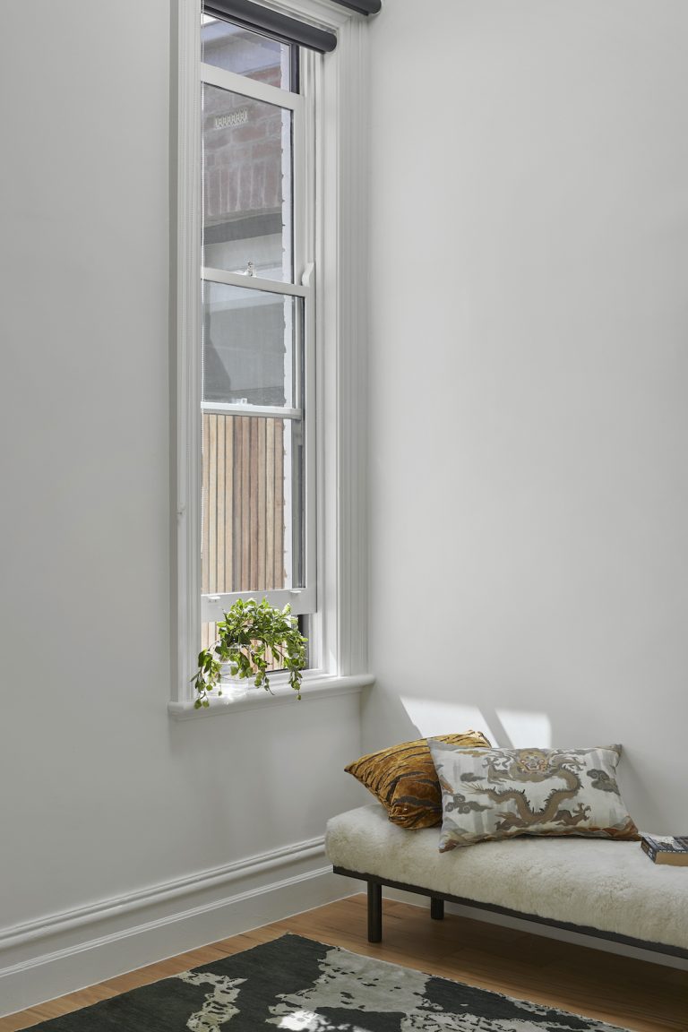 white window frame