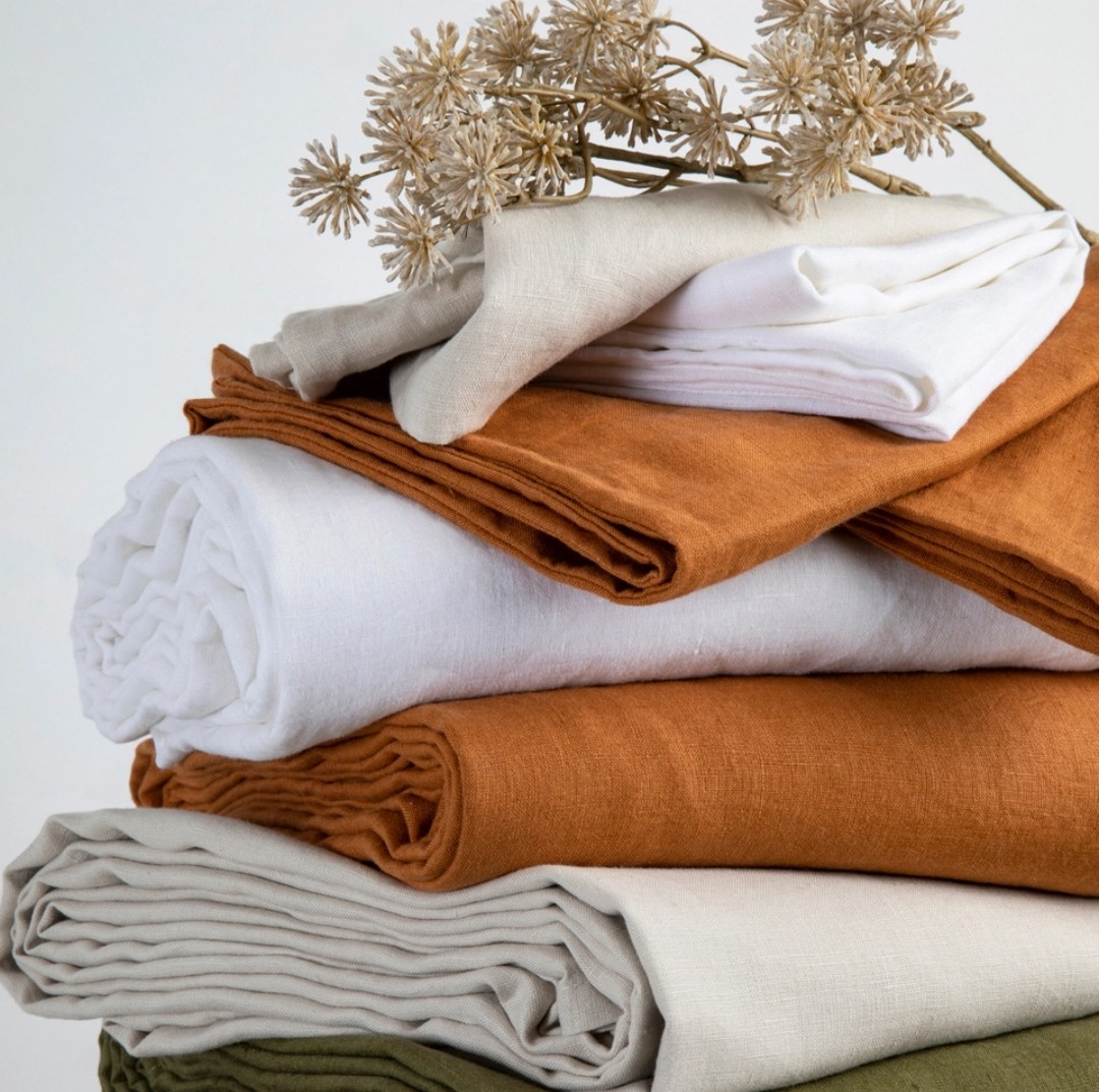 Linen sheet sets from Pillow Talk