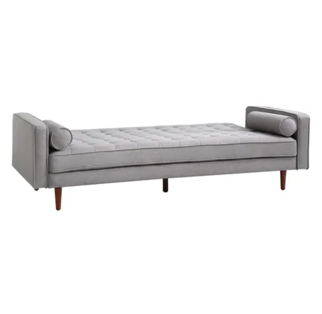 Mariana sofa bed Zanui grey fabric