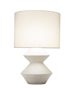 White table lamp