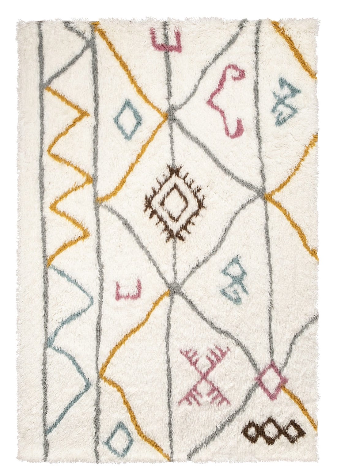Sibella shaggy rug from Miss Amara