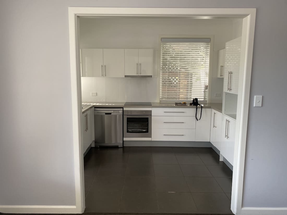 Kitchen before the renovation