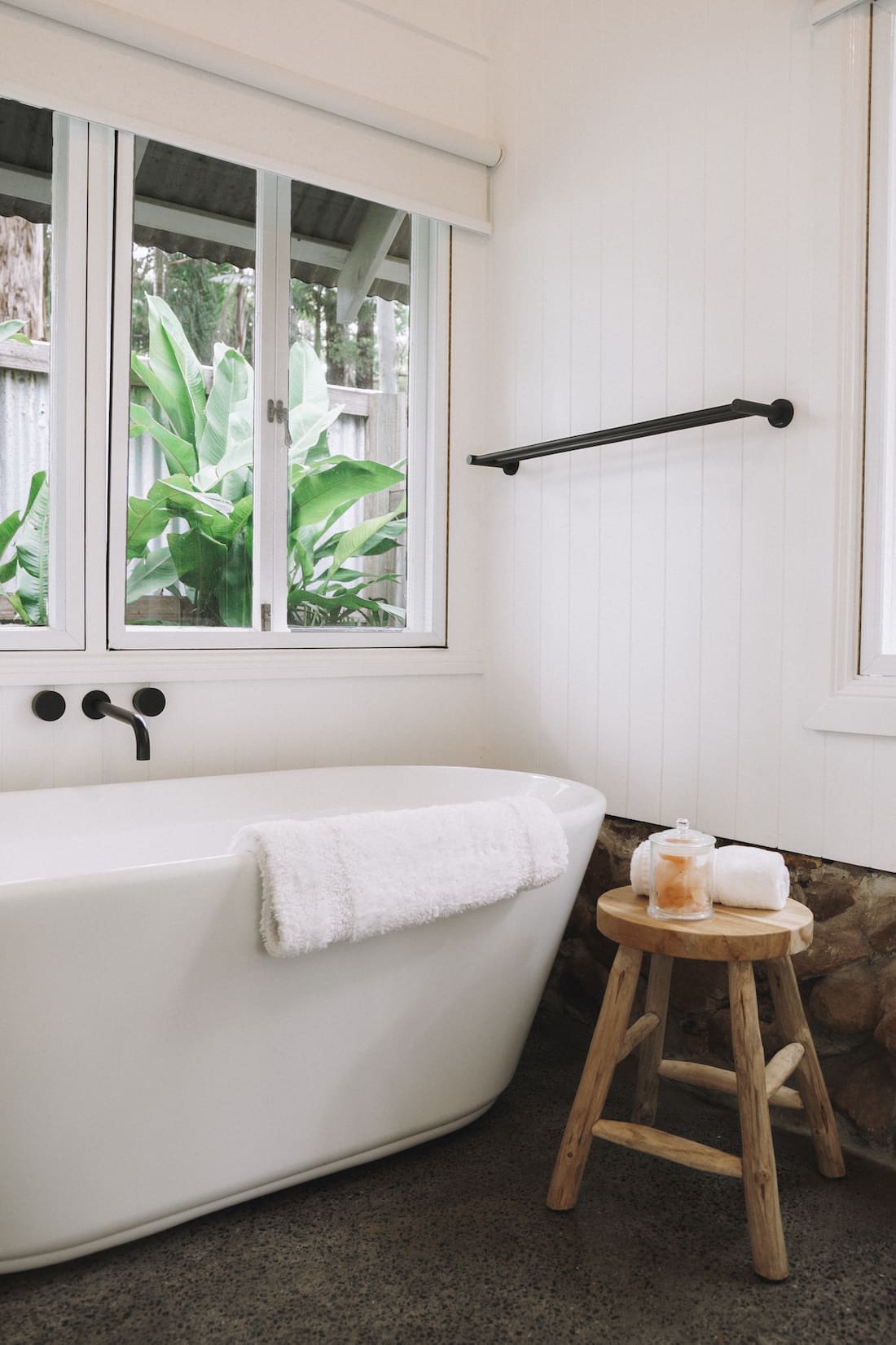 Bath at Fig Tree Villa Byron Bay