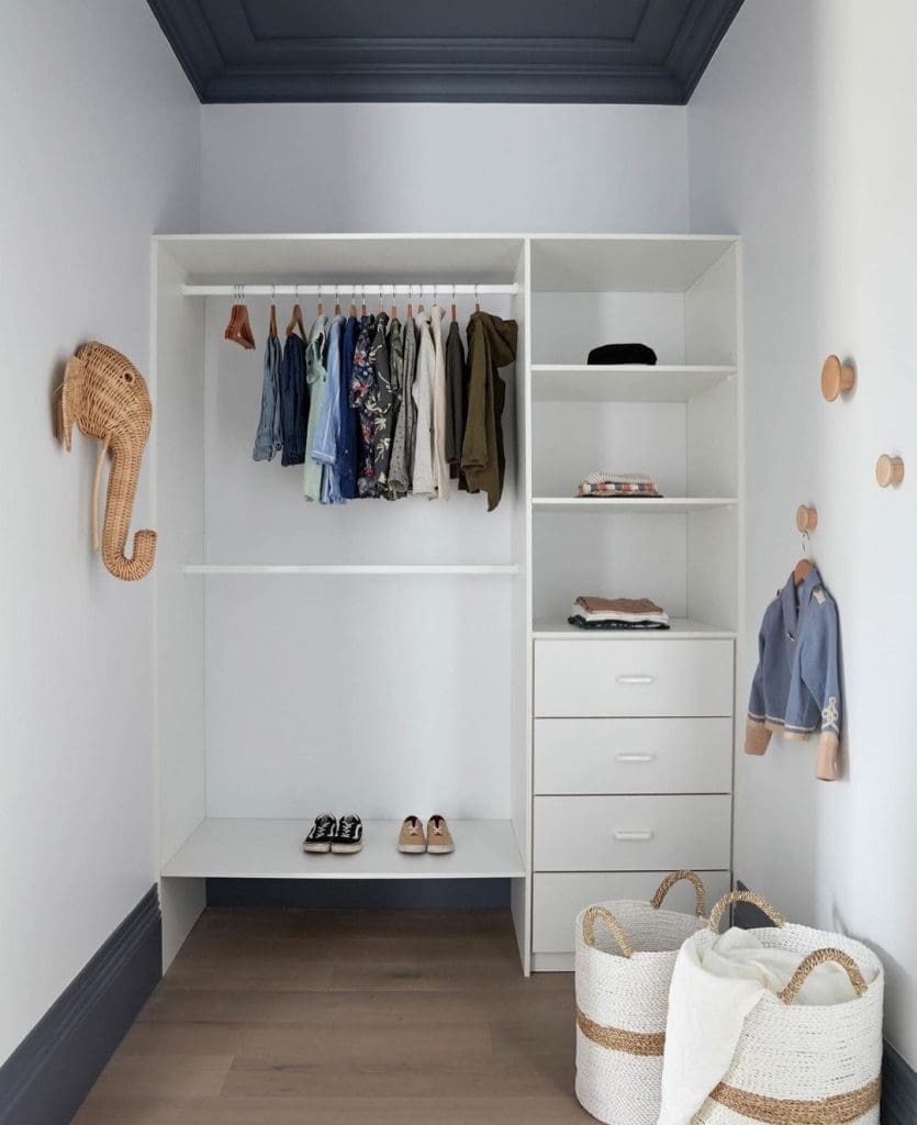 Kids walk in closet from 3 Birds