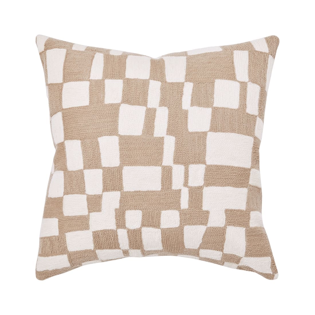 checker pillow