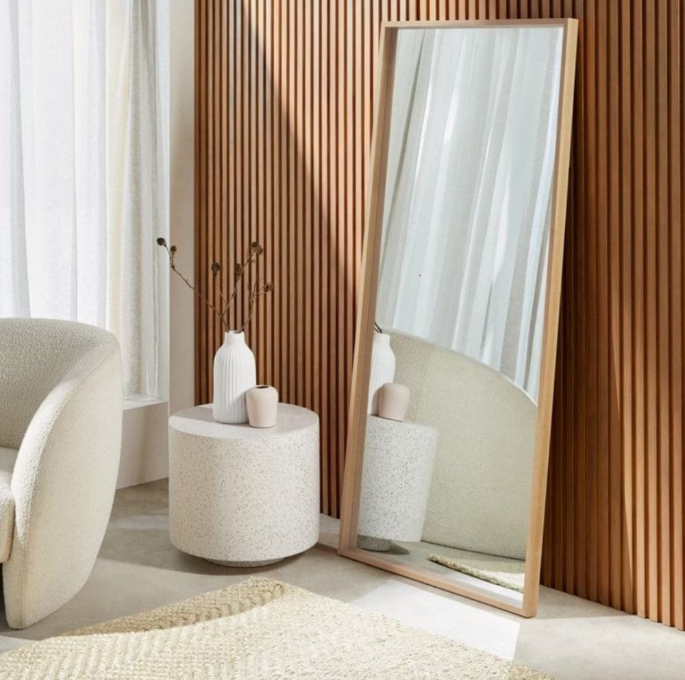 Solene timber framed mirror from Freedom