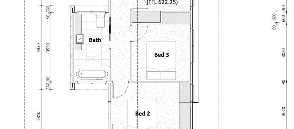 Do architectural drawings include plumbing plans