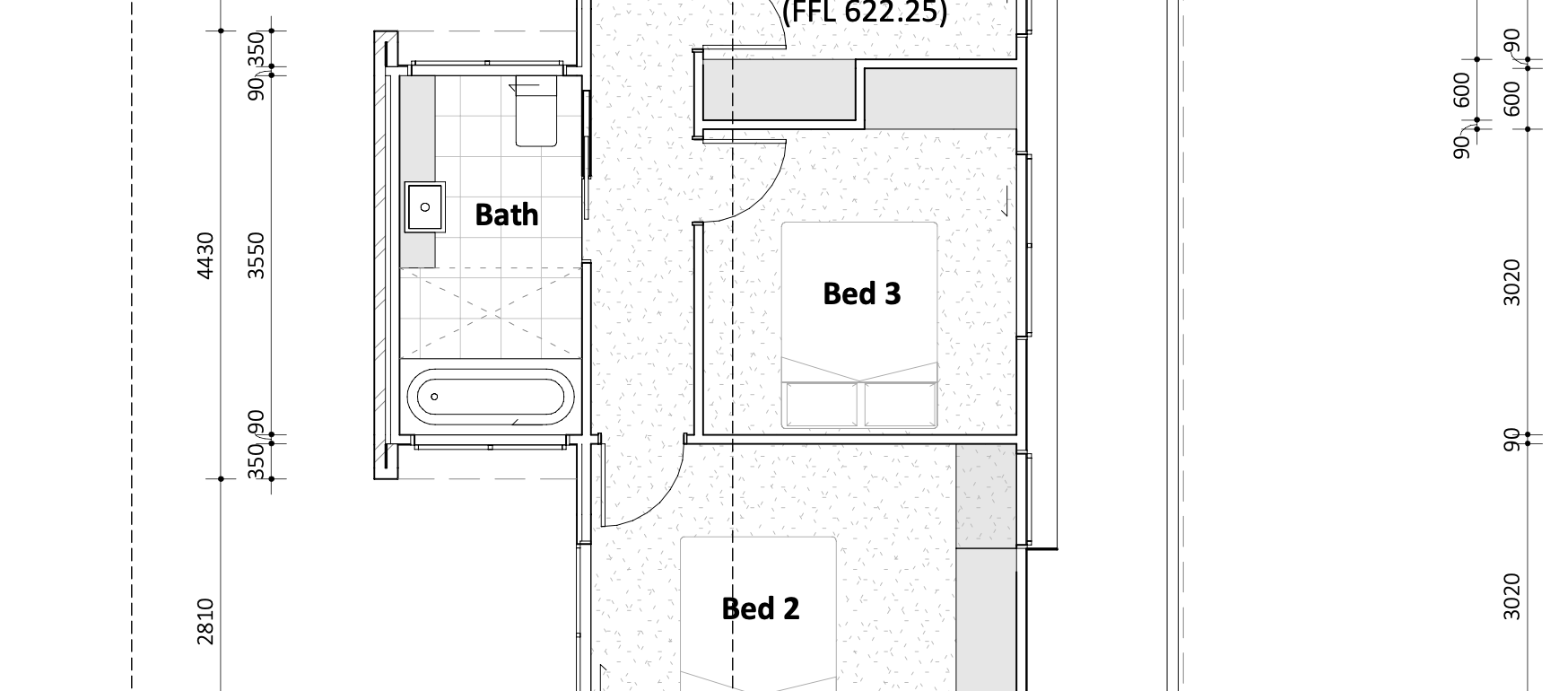 Do architectural drawings include plumbing plans