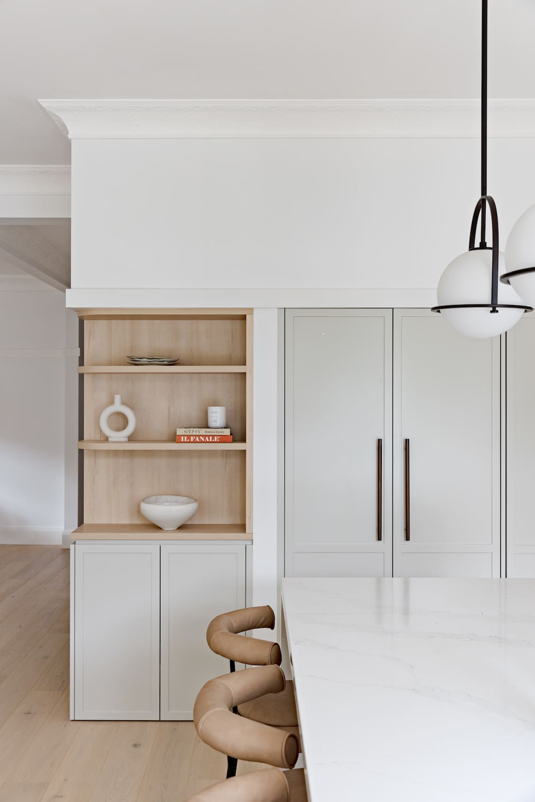 Pocket doors in kitchen