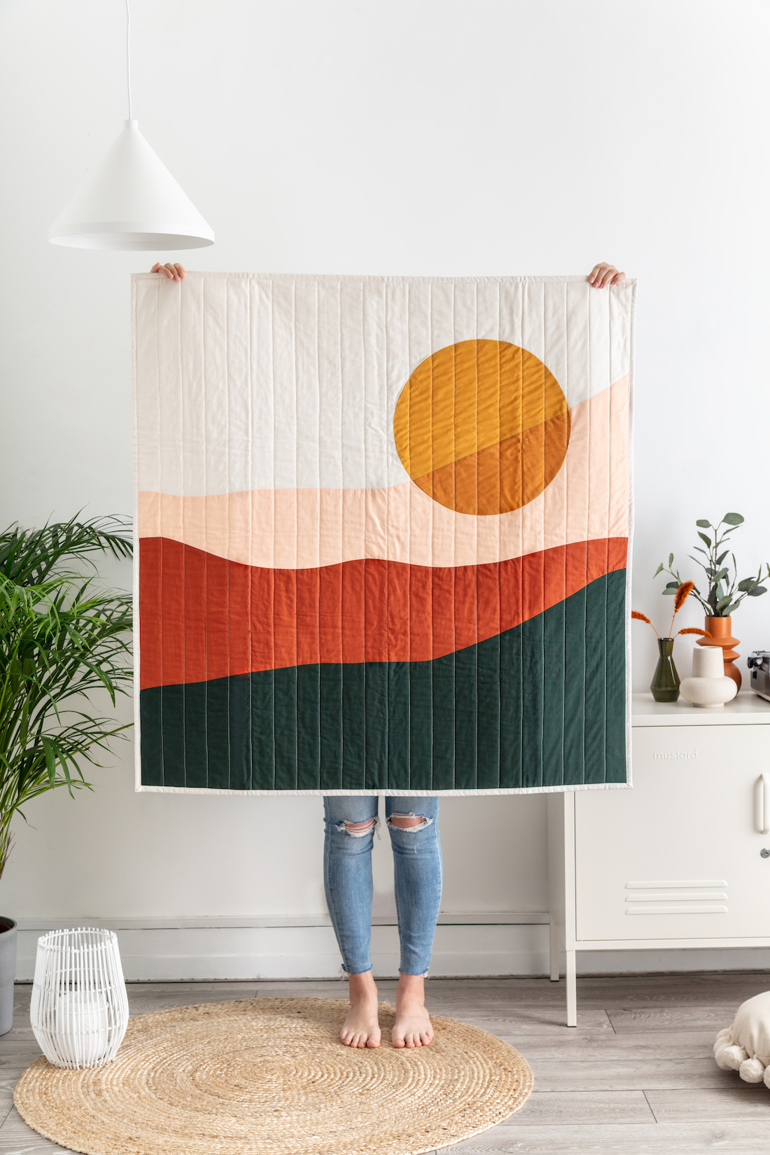 Dusk quilt by by Excell Quilt Co