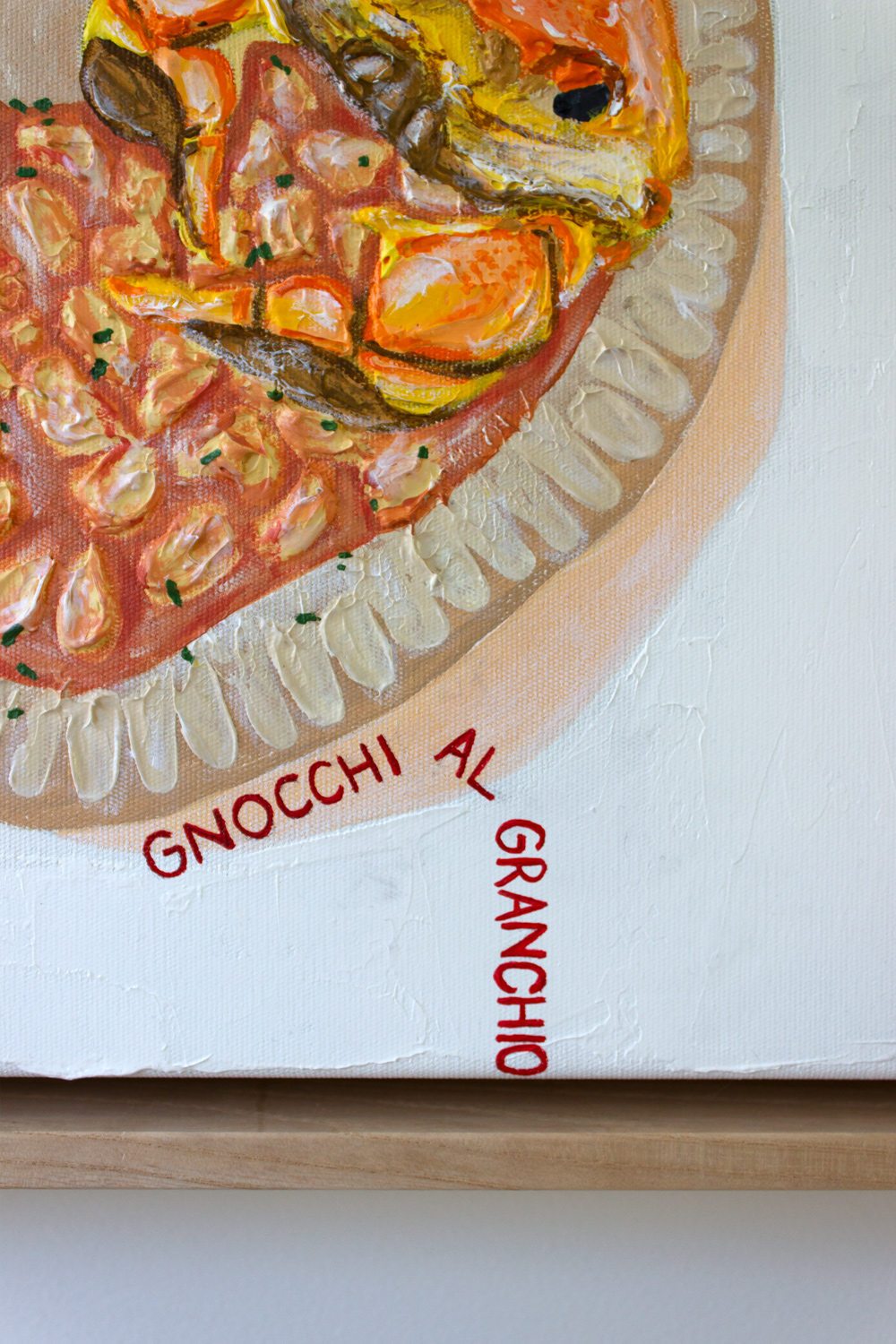 Gnocchi pasta art by The Art Edit