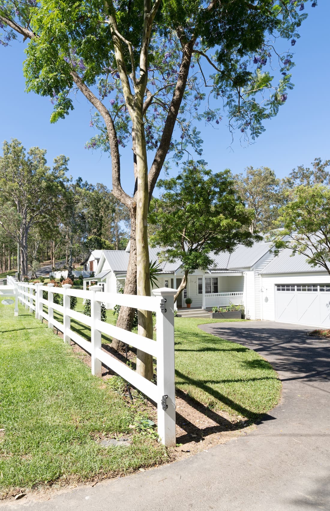 Front Porch Brookfield home - gate entry to home