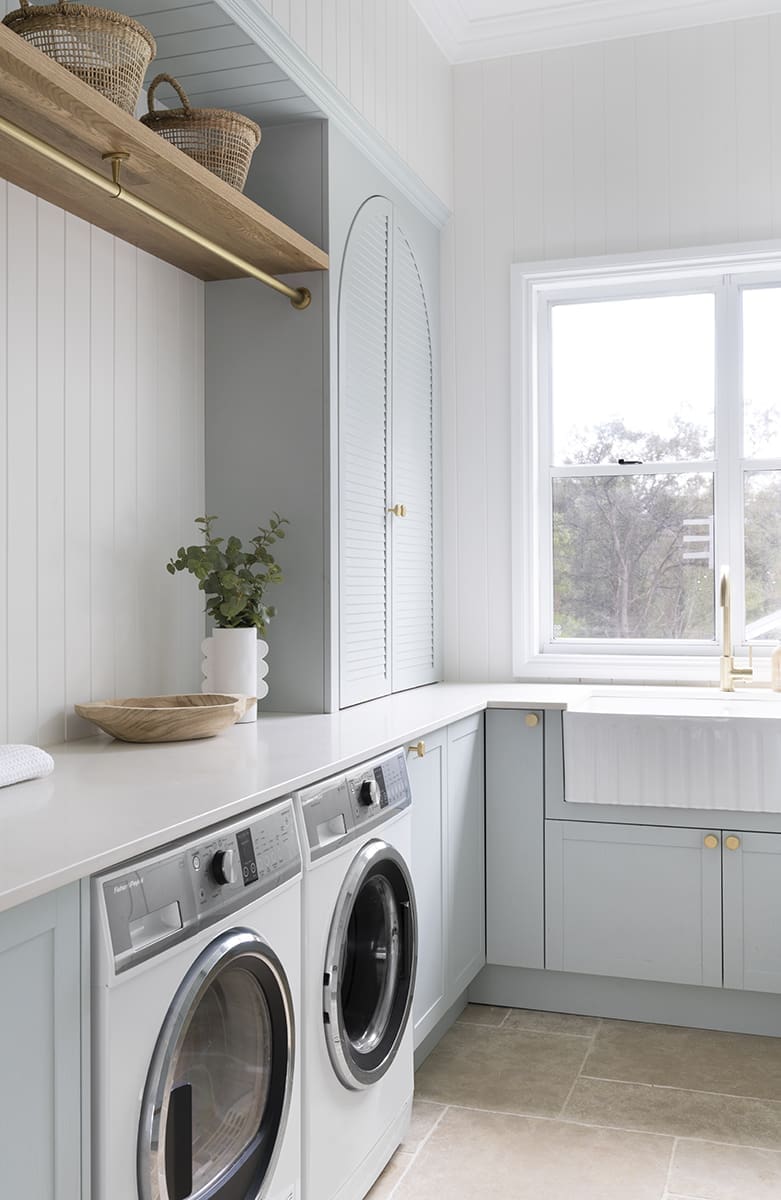 Front Porch Brookfield home - washer dryer