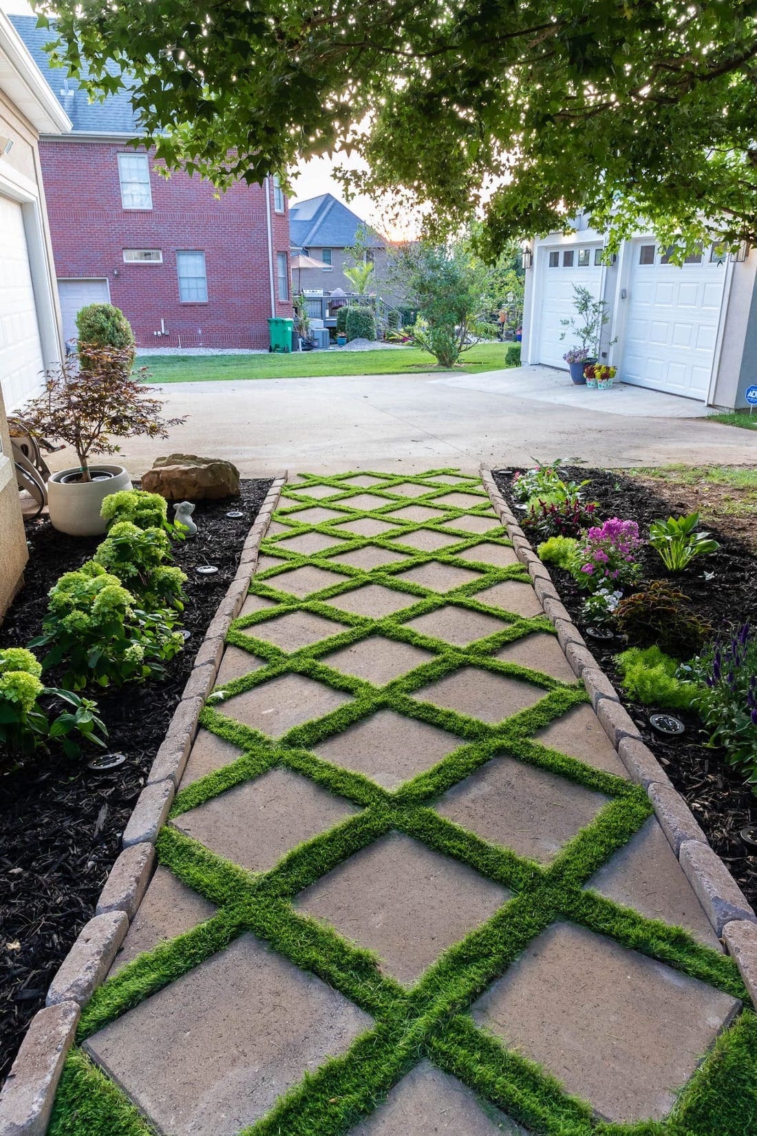 Walkway makeover