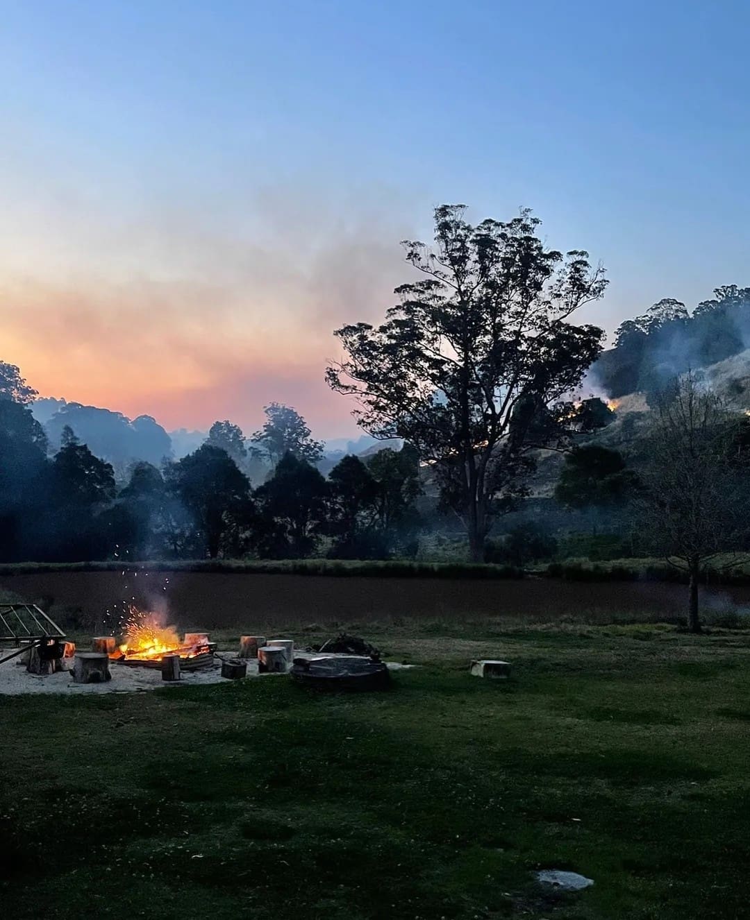 Waukivory Estate fire pit