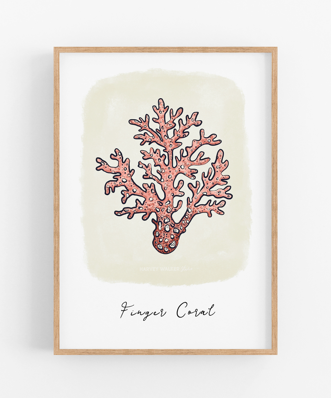 Finger coral artwork