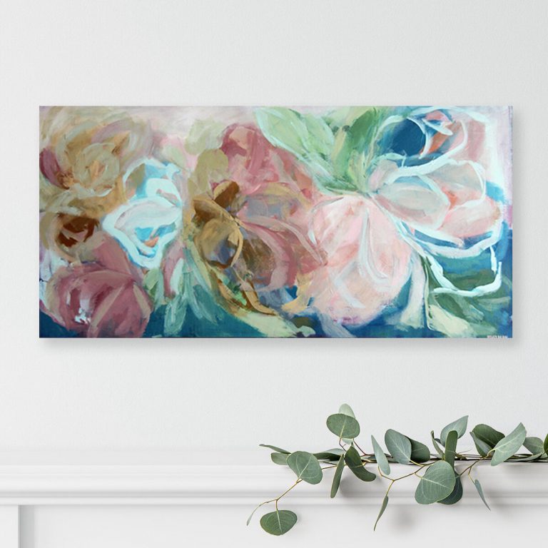 Abstract florals and landscapes from Kelly Dean | Style Curator