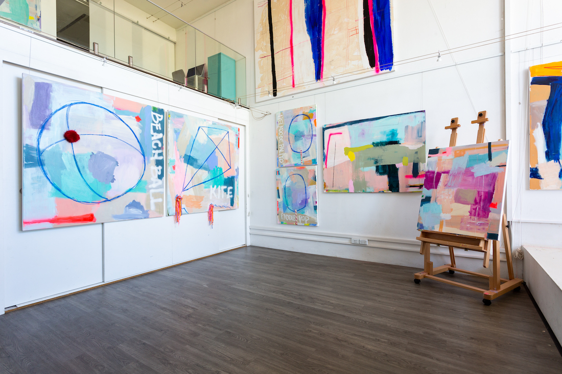 Marisabel Gonzalez Studio gallery exhibition
