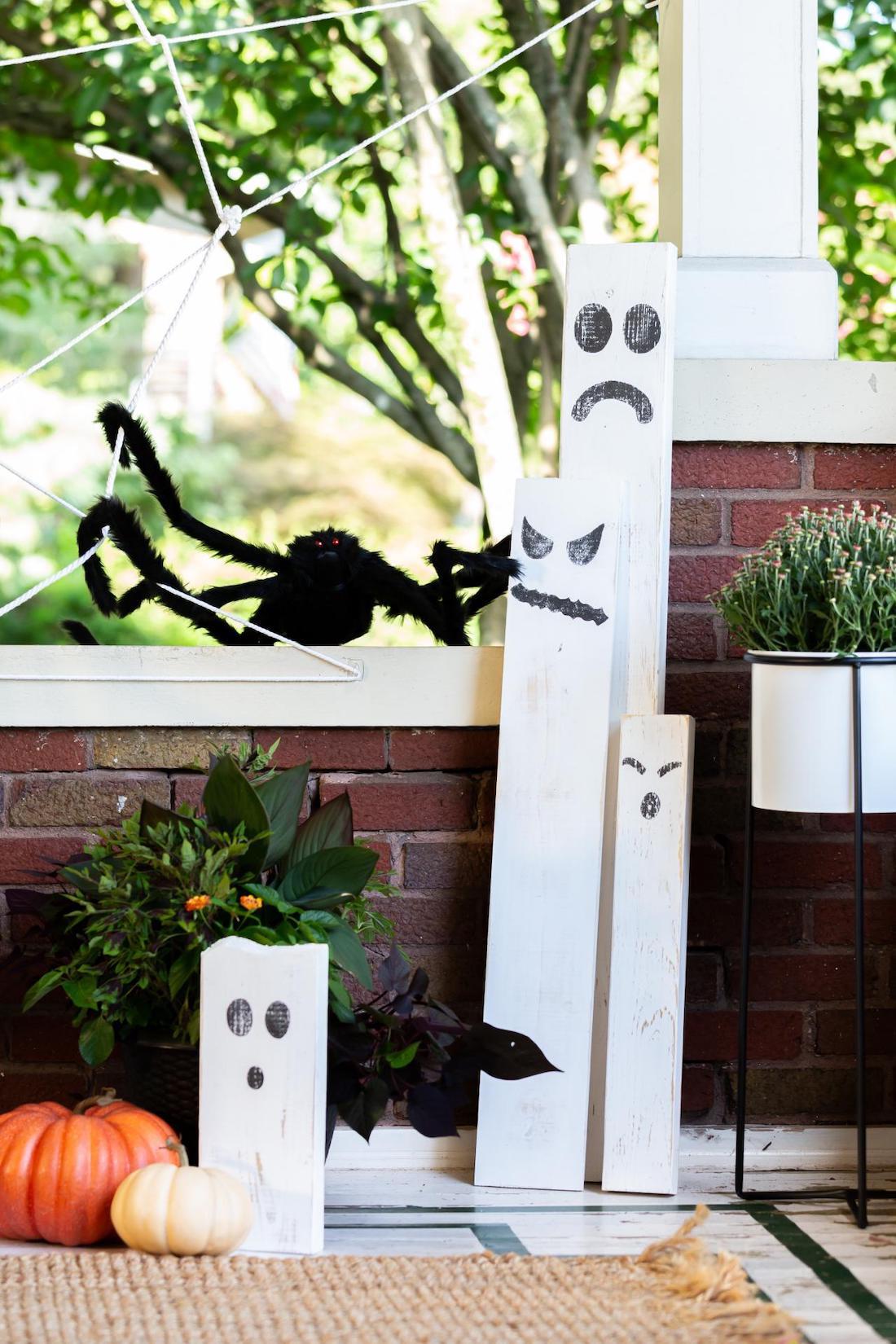 Outdoor plant DIY _ _ Halloween home styling guide