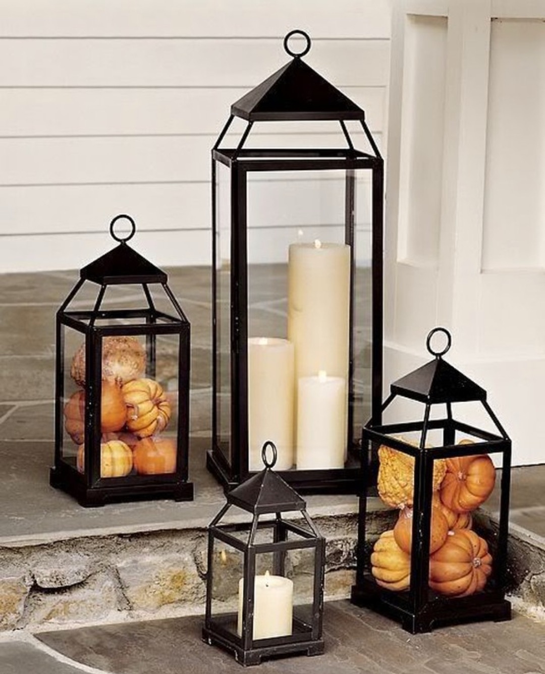 outdoor lantern DIY idea 