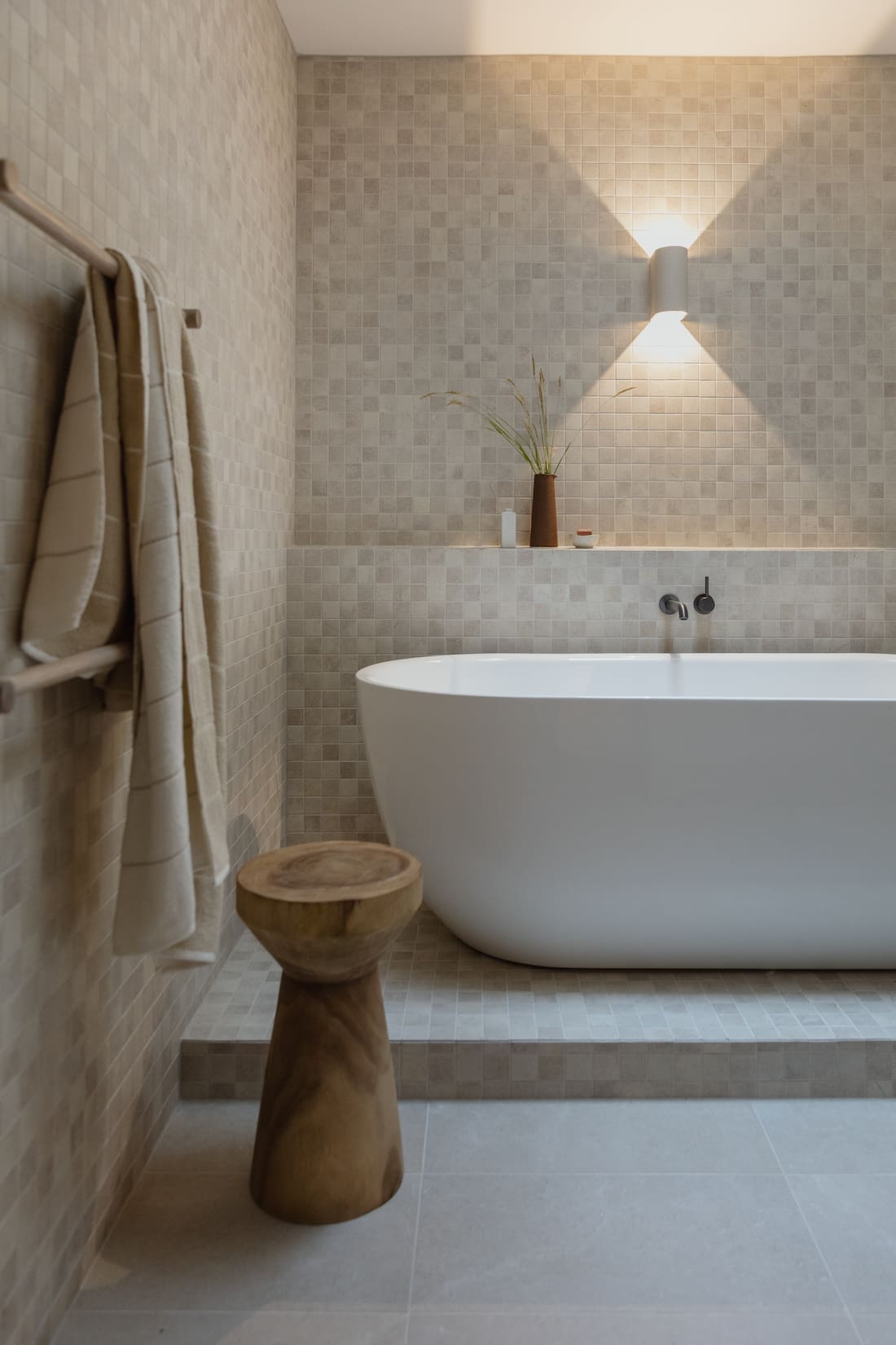 renovated sandstone house _ Japanese inspired bathroom