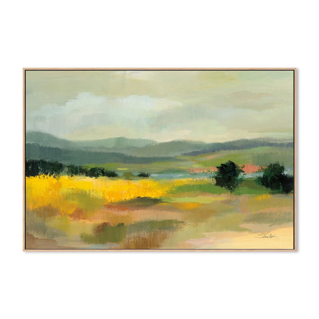 Gioia best place to buy artwork online has many abstract landscape paintings