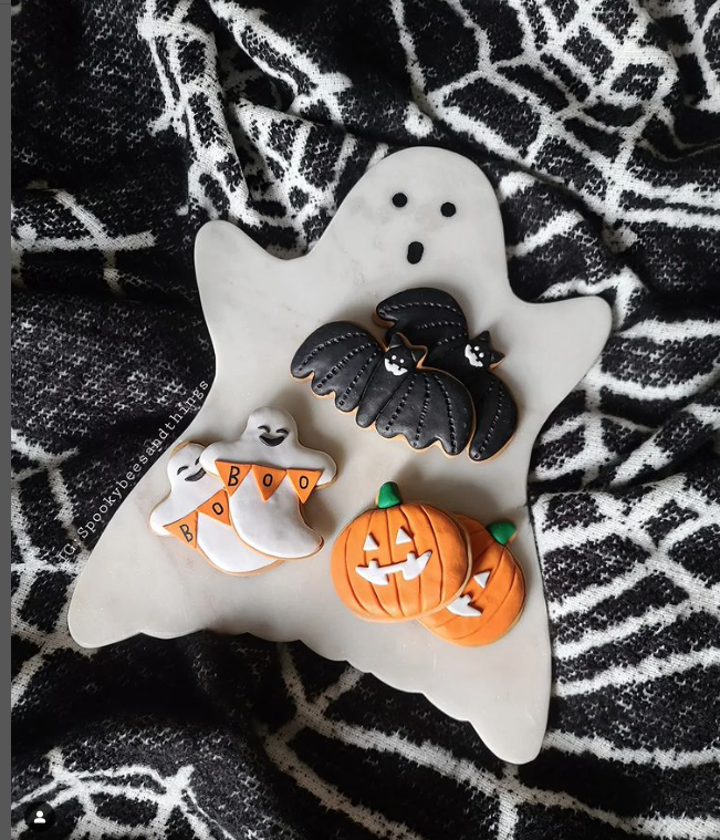 Ghost charcuterie boards Halloween home styling guide