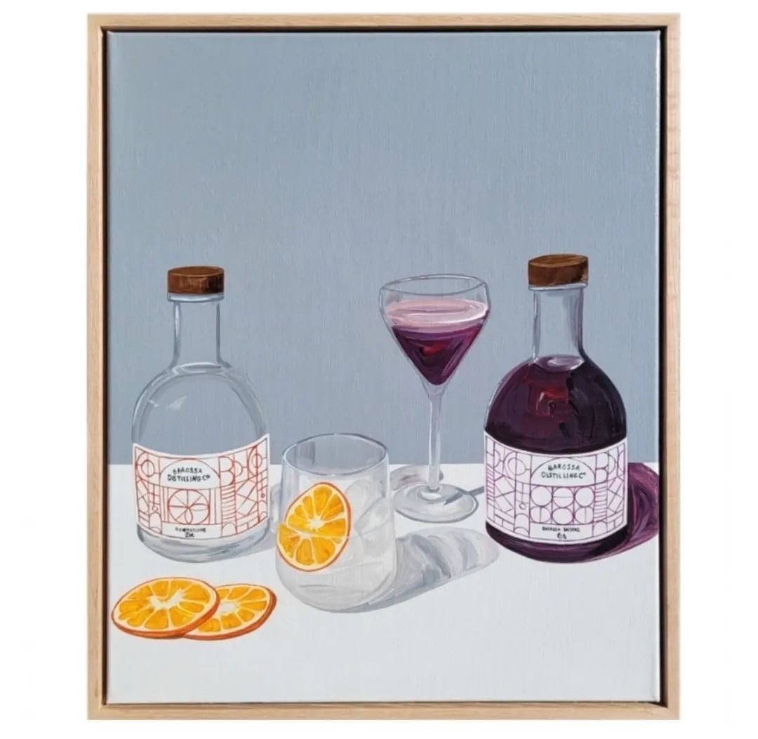 Barossa gin artwork by Jessie Feitosa