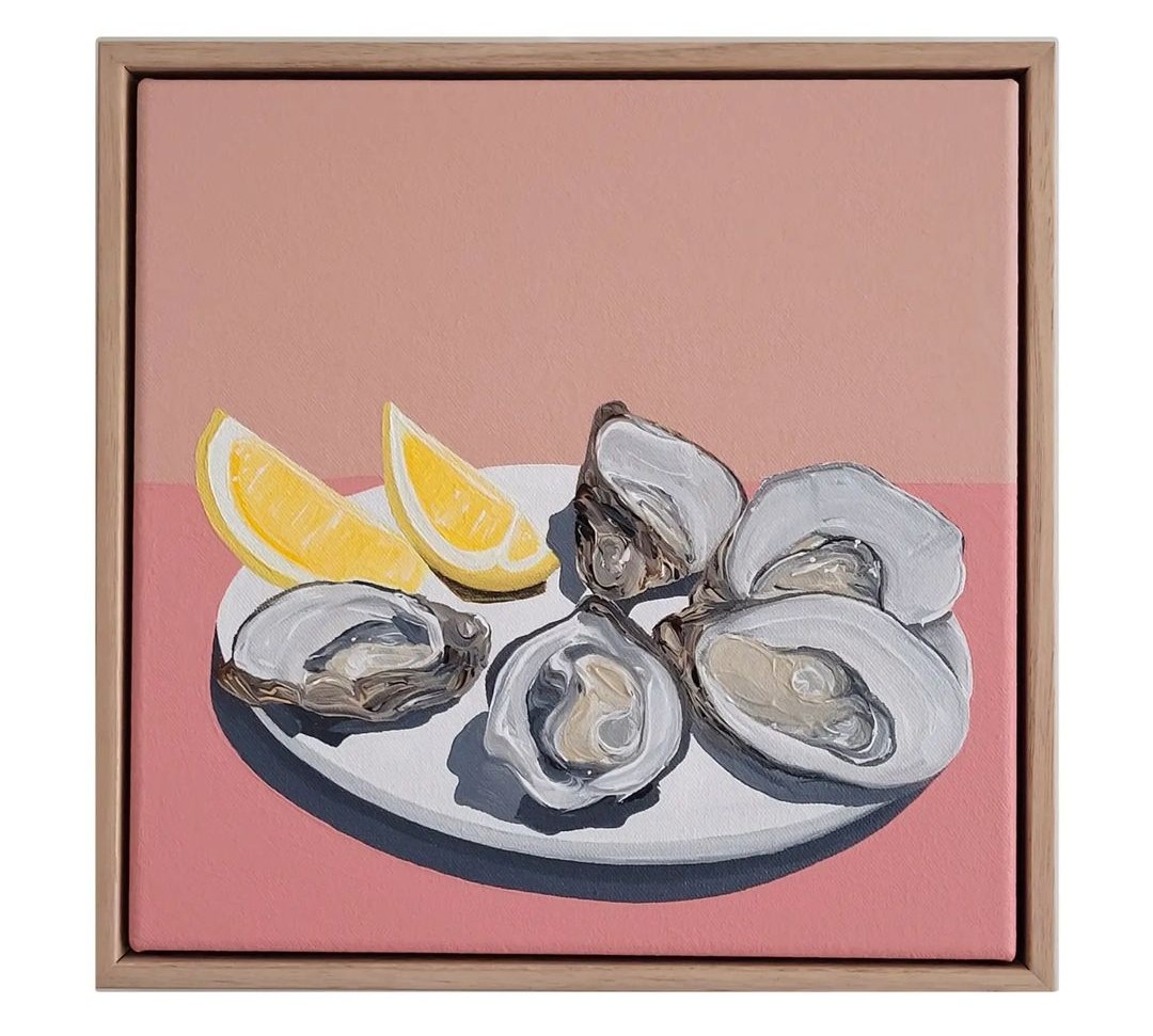 Oysters artwork by Jessie Feitosa