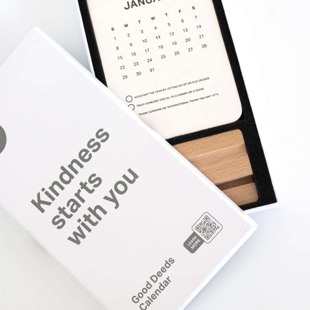 Made from Good Deeds calendar set