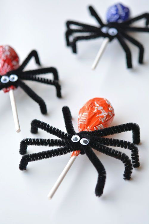 Spider lollies _ Halloween home styling guide