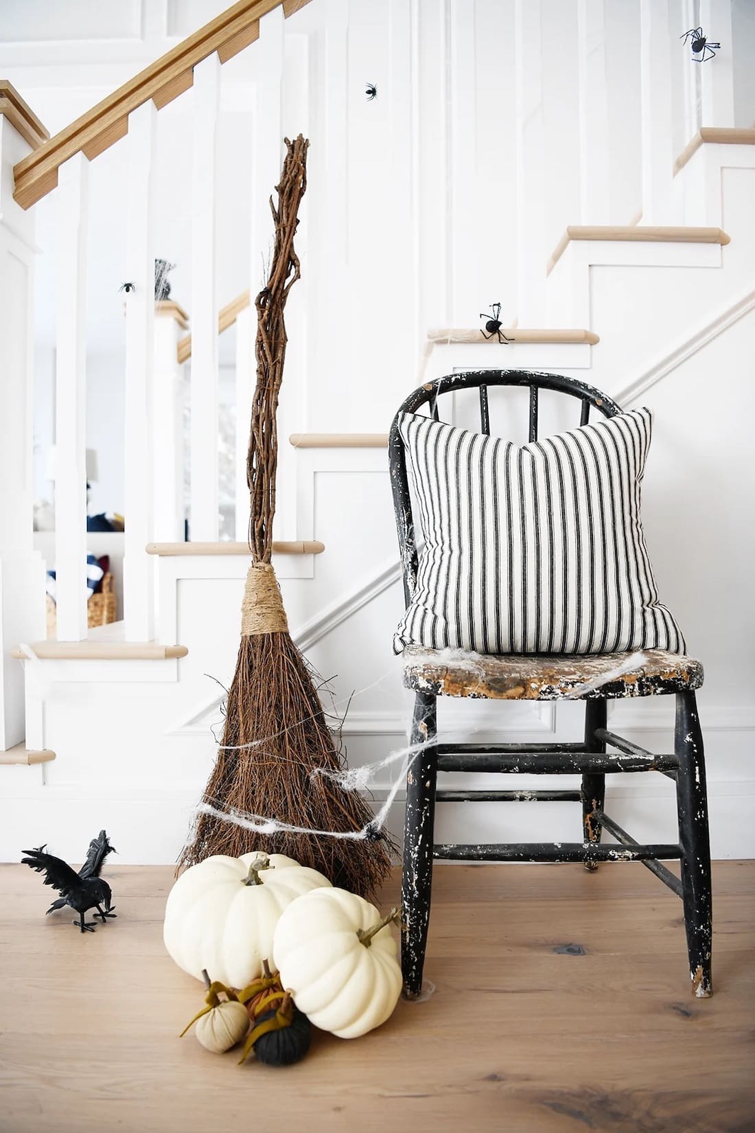 broom Halloween styling