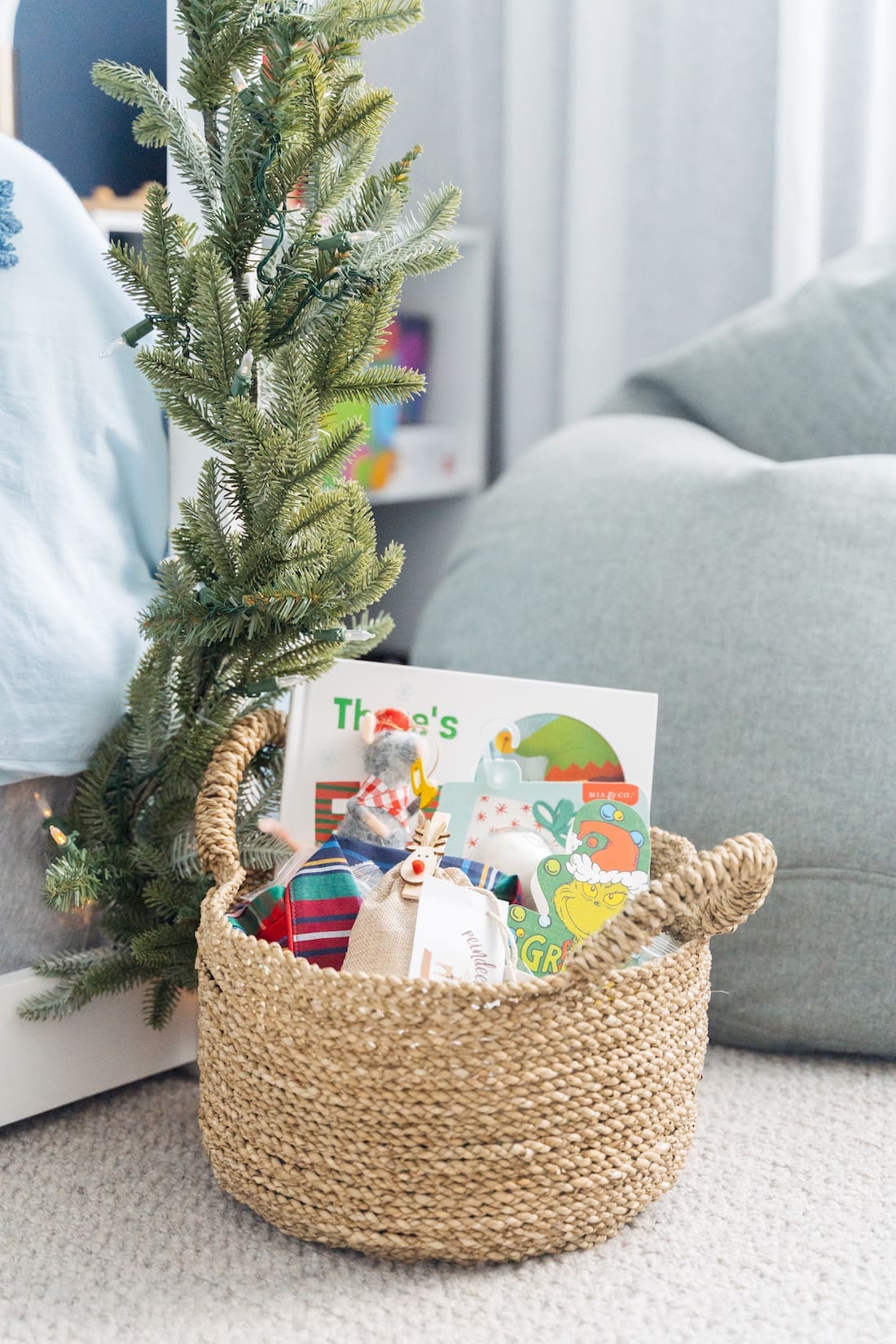 Christmas Eve basket for child