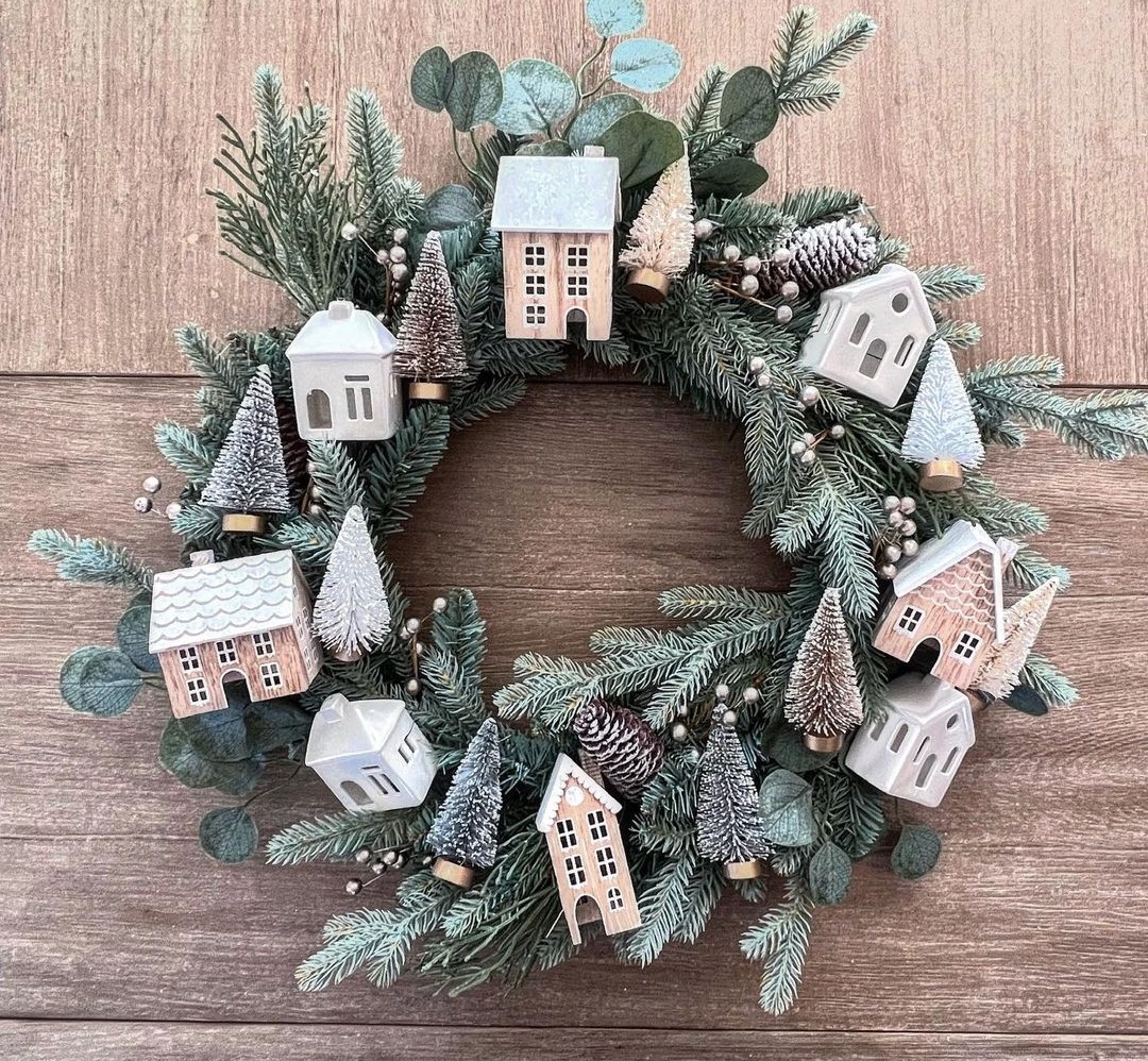 Christmas wreath decor _ Christmas DIY ideas