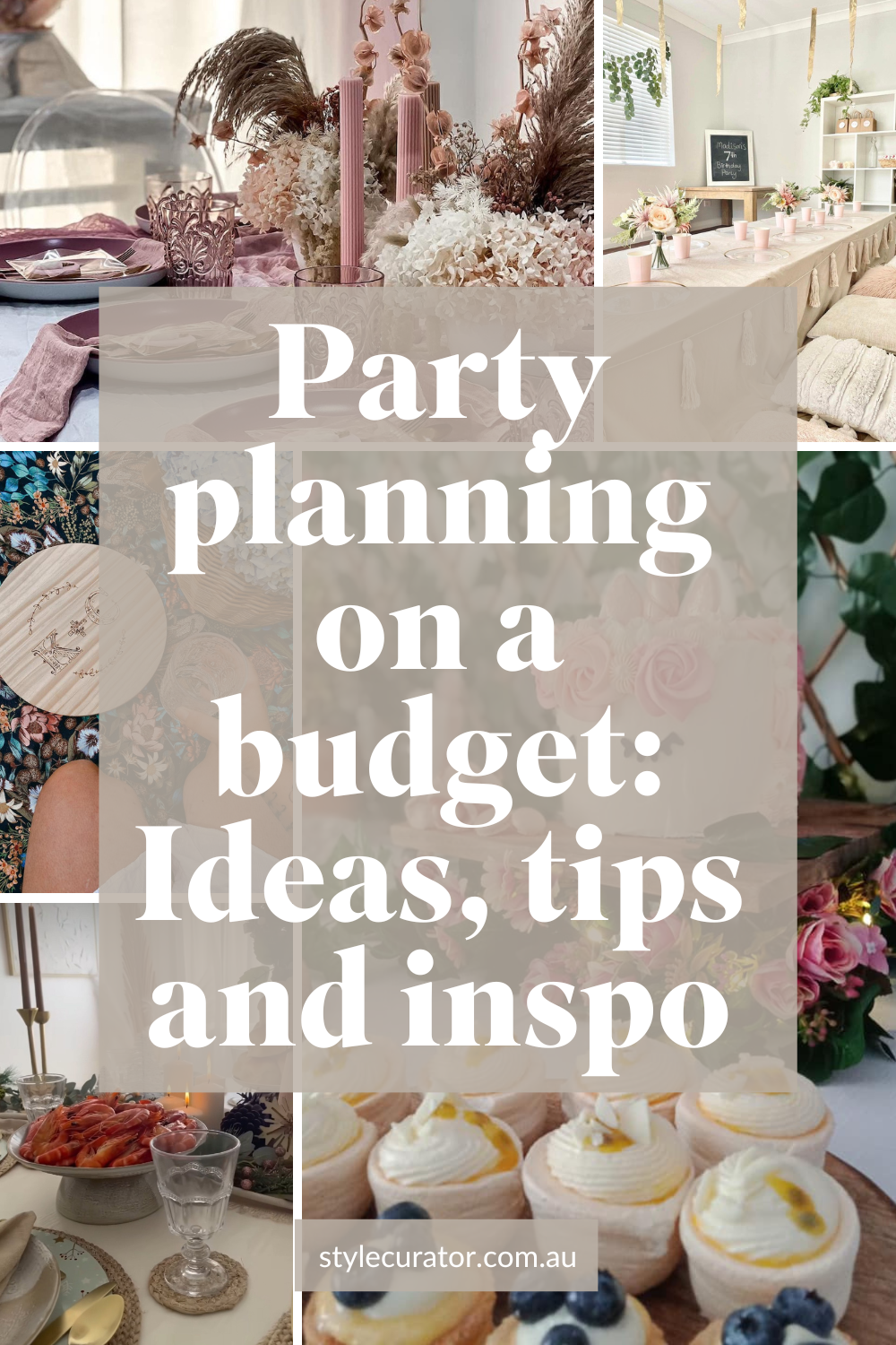 Party planning on a budget: ideas, tips and inspo