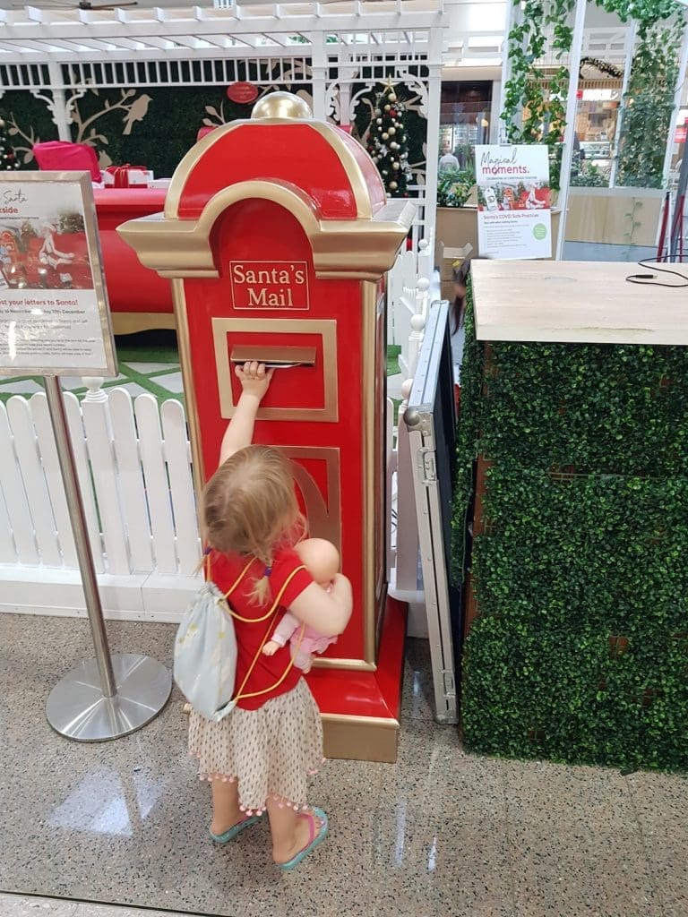 Posting letters to Santa