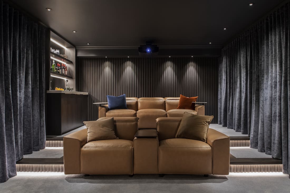 Transcontinental Residence cinema room