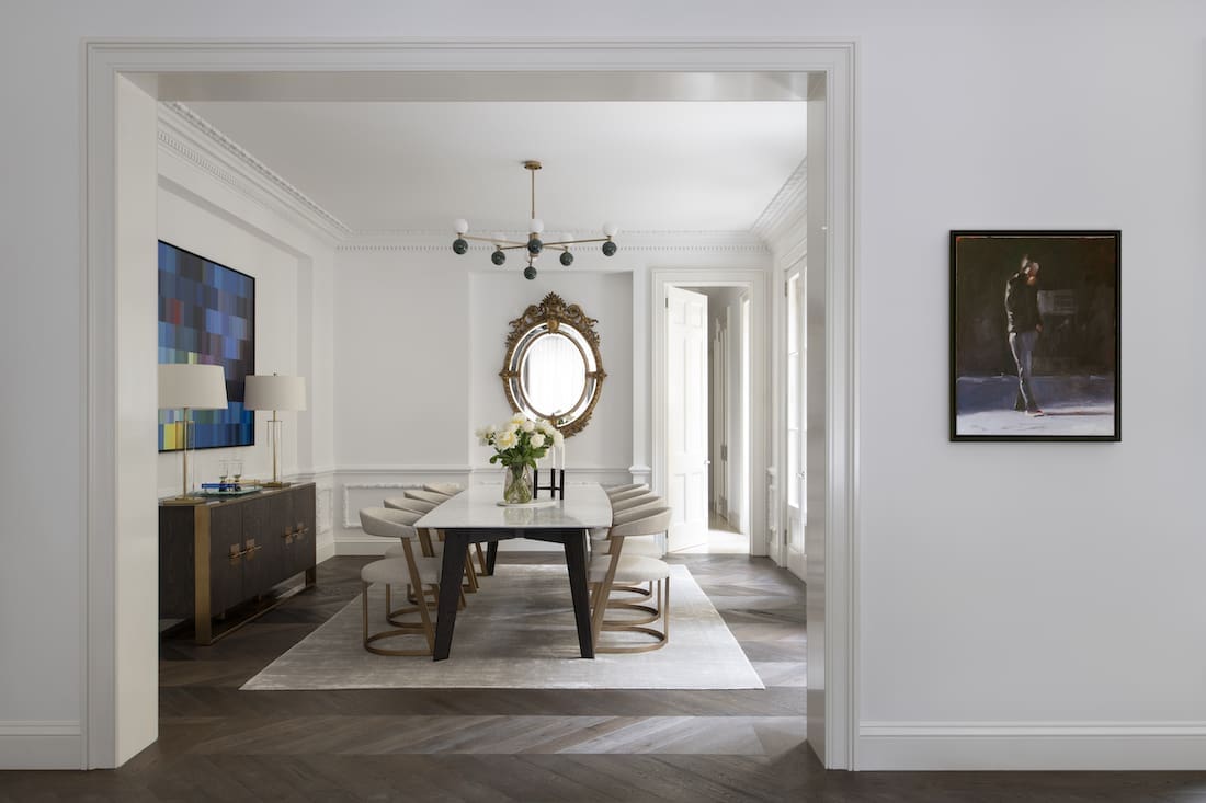 Transcontinental Residence formal dining area