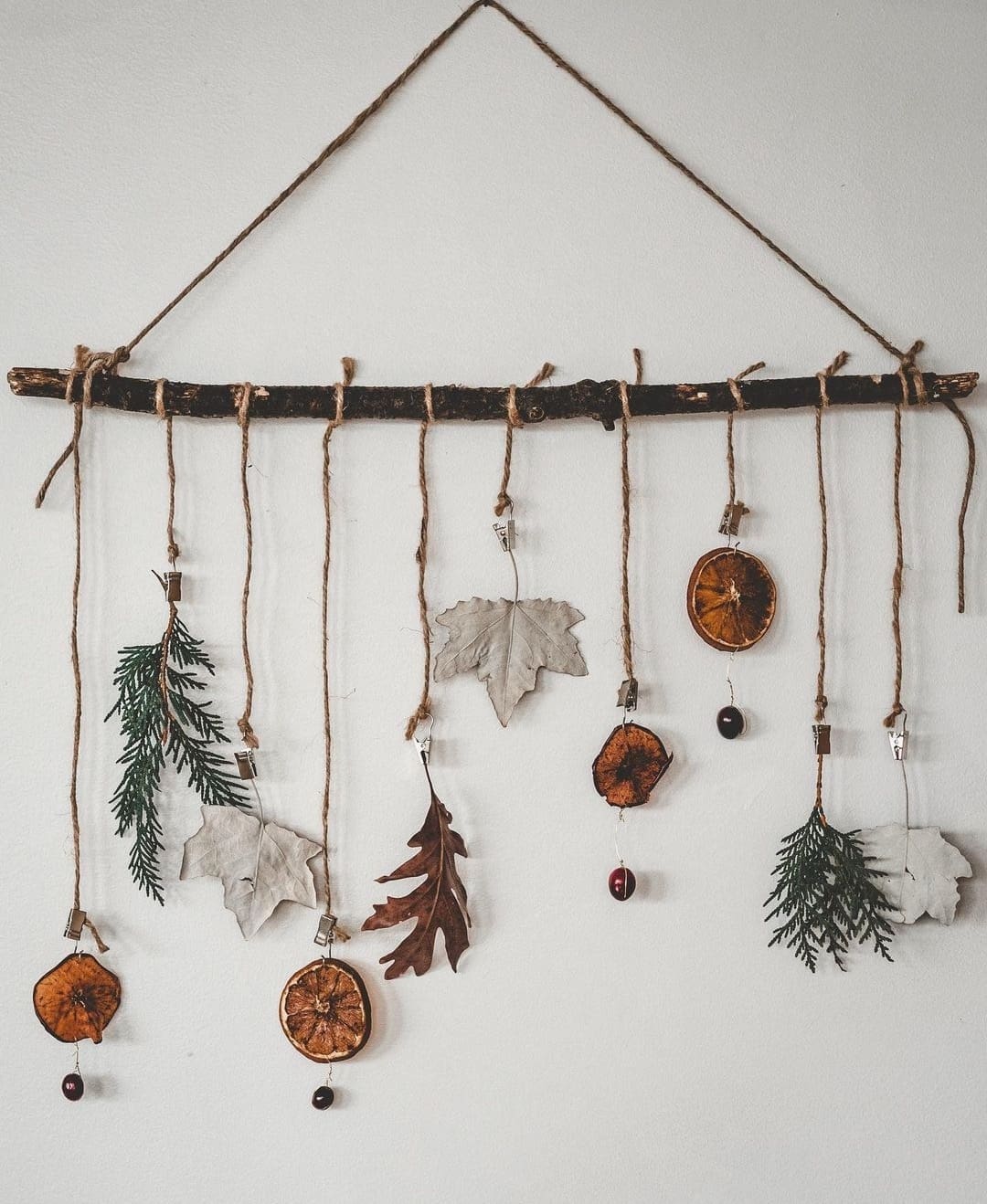 dried orange slice wall hanging _ Dried orange slice uses