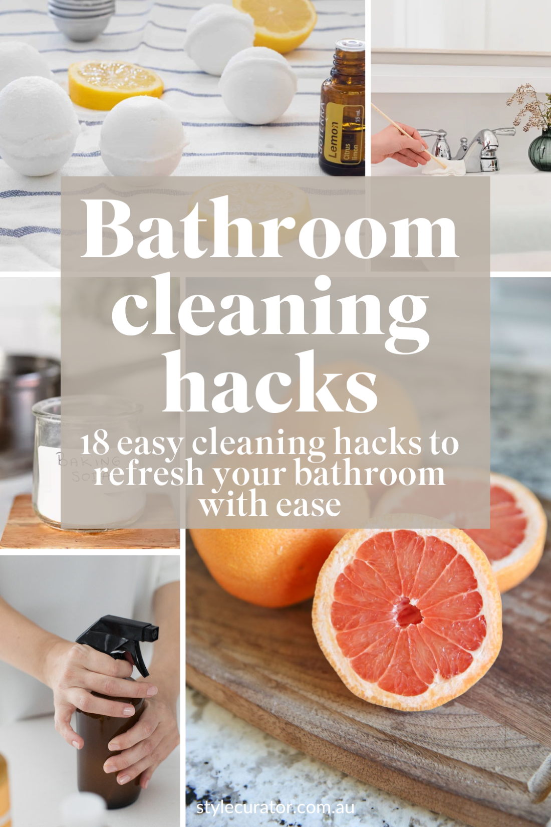 Bathroom cleaning hack
