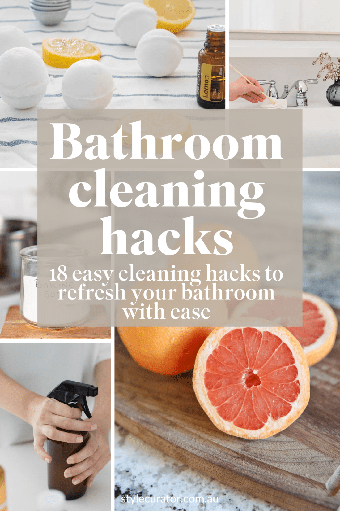 Bathroom cleaning hack