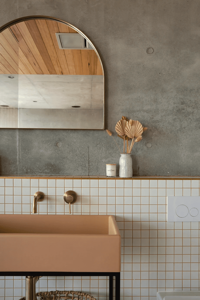 Coastal Contemporary bathroom