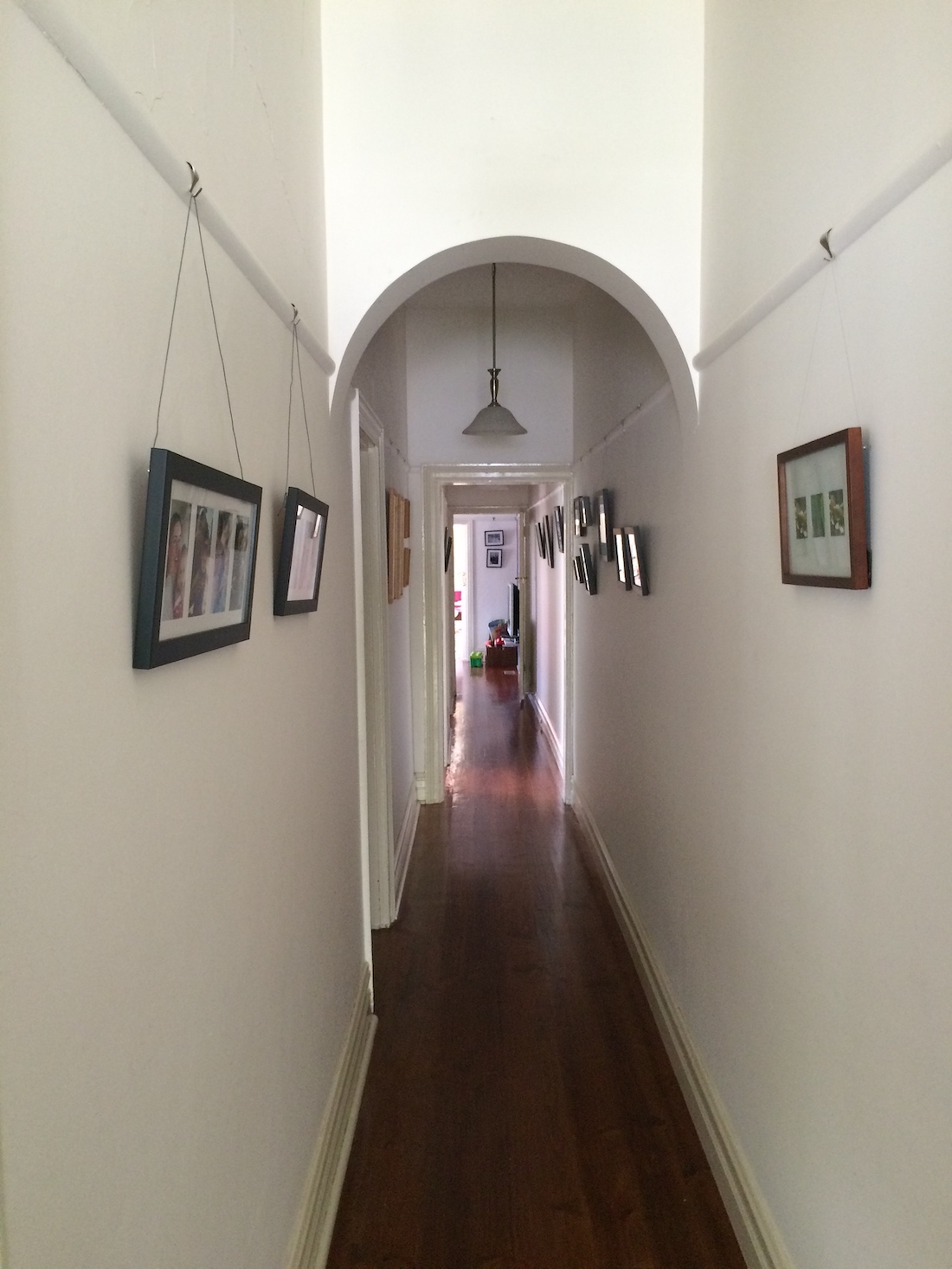RaeRae Austin Maynard narrow hallways before the renovation