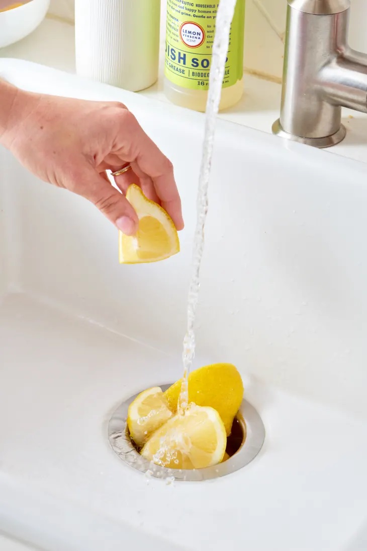 lemon cleaning hack