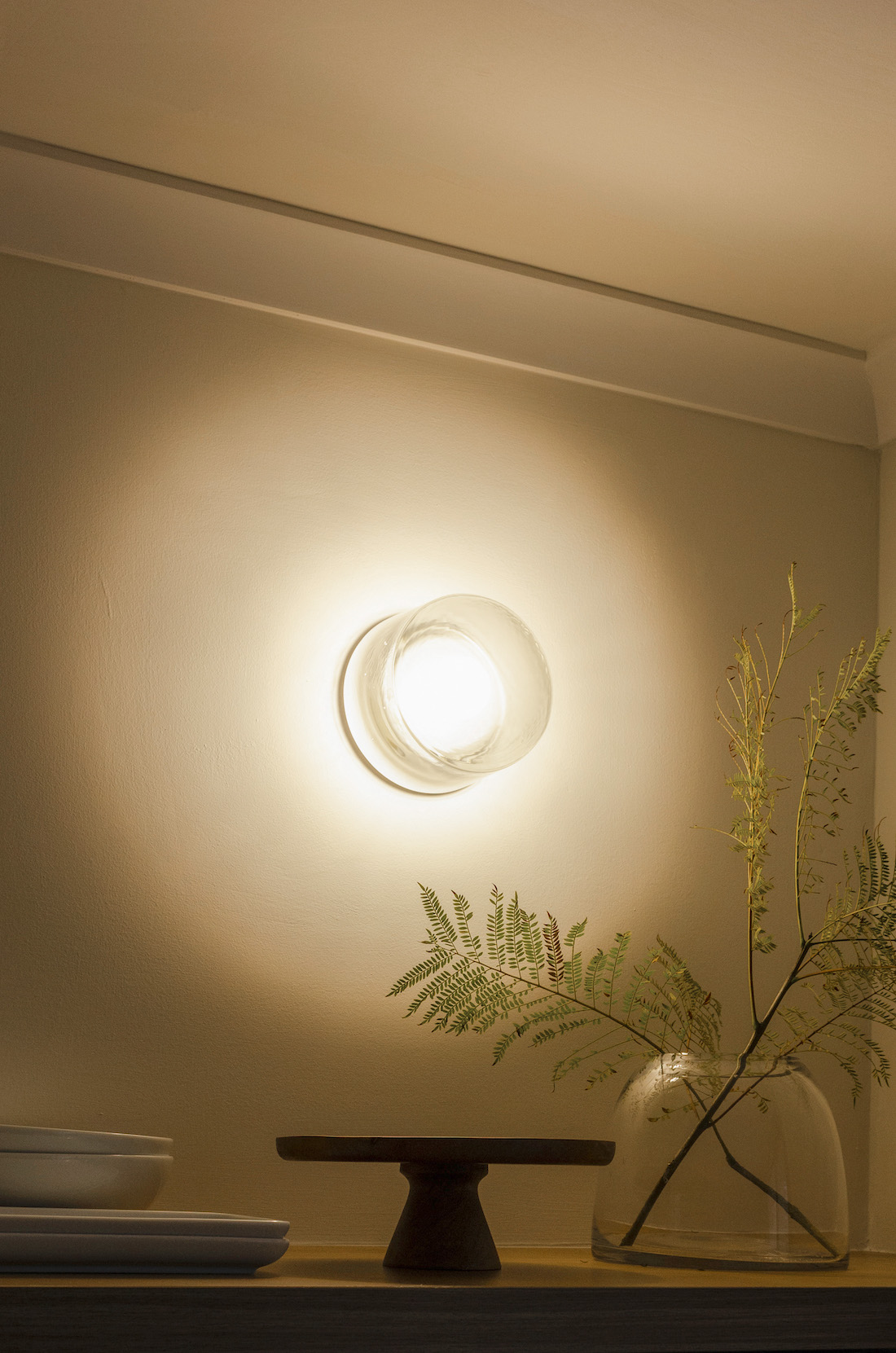 round wall light inspo
