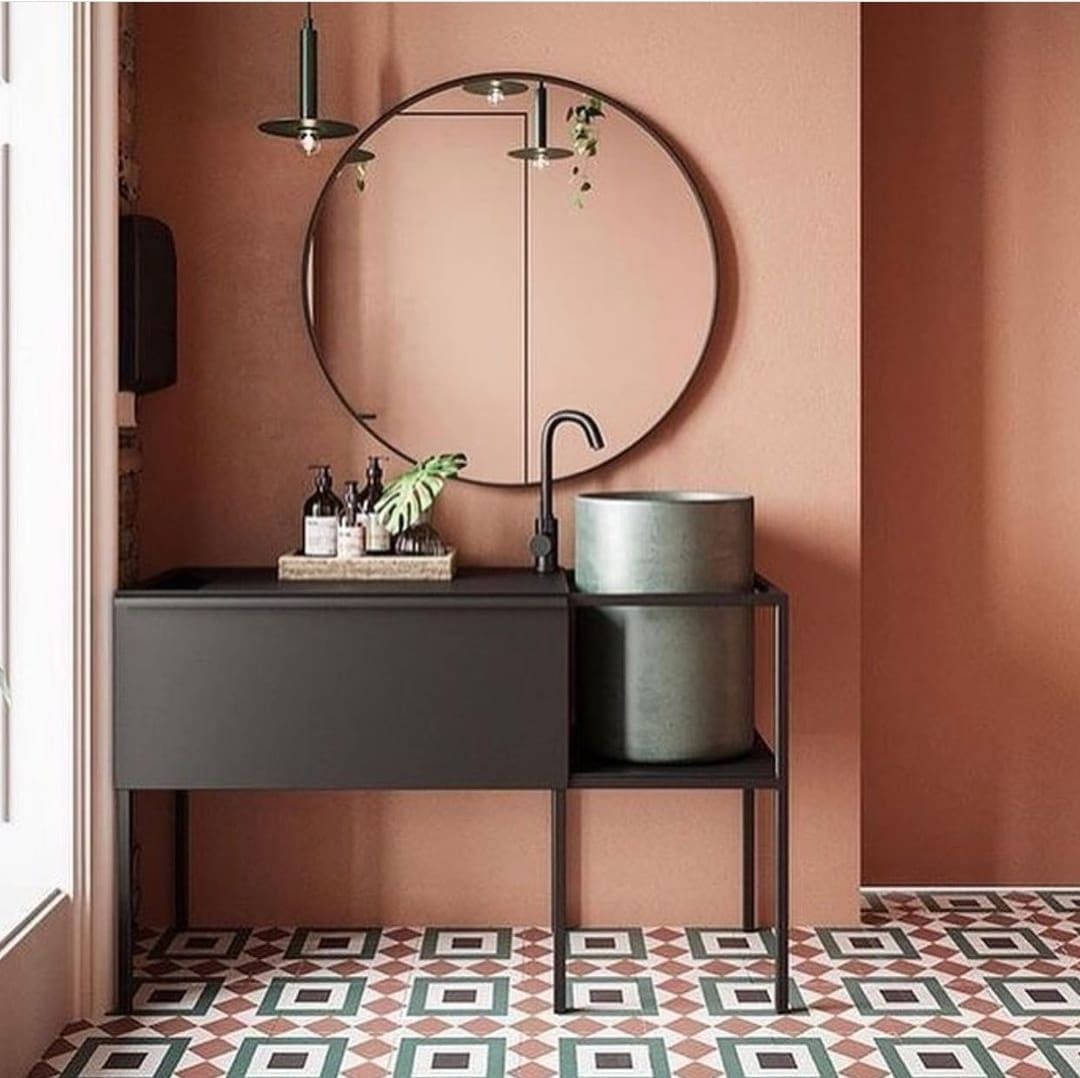 terracotta bathroom inspo