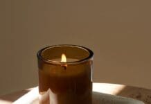 Black Blaze candle
