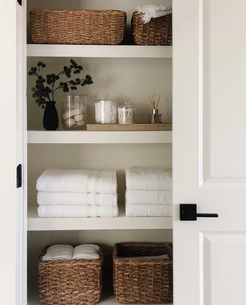 The Keys to an Organized Linen Closet - The Scout Guide